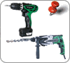 Pacchetto Hitachi  Trapano avvitatore DS12DVF3 + Martello tassellatore DH24PB3