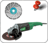Pacchetto Hitachi  Smerigliatrice 2000W G23SR + Disco Diamantato IRONRODE