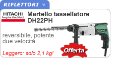 Martello tassellatore DH22PH Hitachi