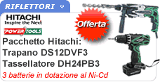 Pacchetto offerta Hitachi