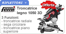 Sega troncatrice Femi art 1050 3D