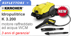 Karcher idropulitrice K 3.200 tecnologia WCM