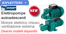 Pompe elettriche autoadescanti 