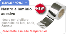 Nastro adesivo alluminio