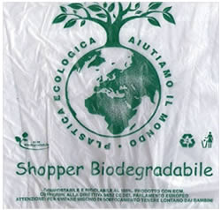 Sacchetti biodegradabili ECM