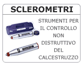 Sclerometro strumento di controllo calcestruzzo