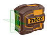 Livella laser autolivellante raggio verde HLL156601 Ingco