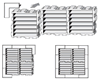 Griglia aerazione componibile_vedi modulo