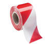 Nastro segnaletico bianco rosso h.80mm 200m