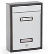 Cassetta postale componibile alluminio silver SILMEC 30-802.72