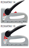 Fissatrice manuale in plastica ROMATAK_vedi modello