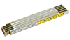 Doppiometro legno bianco giallo 5-BGN