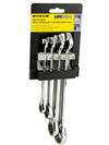 Serie 4 chiavi combinate a cricchetto HM 12-4PC