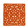Tappeto antiscivolo doccia quadrato cm 52x52 arancio