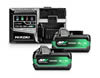 2 batterie