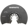 Lama semicircolare 85 mm legno e plastica 56H002 Graphite