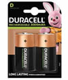 Blister 2 batterie ricaricabili torcia HR20D Duracell