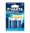 Blister 2 batterie hight energy mezza torcia 4914 Varta