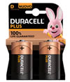 Blister 2 batterie alcaline torcia Duracell Power Boost MN1300