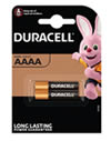 Blister 2 batterie alcaline AAAA Duracell Ultra