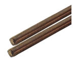 Barra filettata ottone