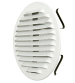 Rosone alluminio bianco