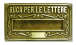 Buca lettere A8 OB