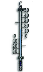 Termometro da esterno metallonero rustico