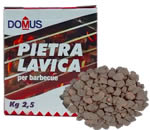 Spezzoni pietra lavica barbecue