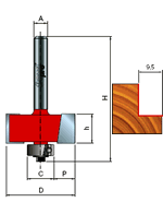 per legno