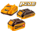 Kit Batterie e caricabatterie Ingco