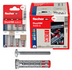 Fischer BSM 6 - Morsetto Metallico Per Cavi E Tubi, 1 Pezzo, Fissaggio Professionale In Plastica