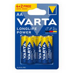 6 Stilo AA Longlife Varta