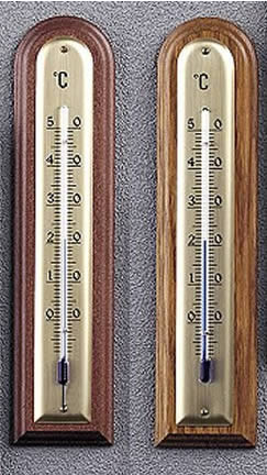 Maste - Schede Prodotti - TERMOMETRO AMBIENTE IN LEGNO 22x5 DA PARETE - ND  - ME19512