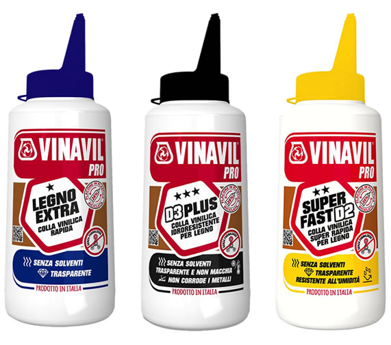 VINAVIL PRO, Colla professionale per legno