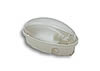 Plafoniera ovale bianca IP65 - 60W - E27 FME62720