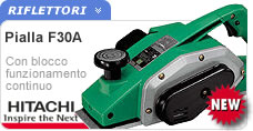 Pialla elettrica 900W  F30A Hitachi