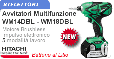 Avvitatori impulso elettronico Brushless al litio