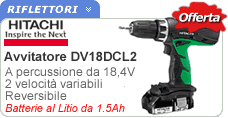 Trapano avvitatore a percussione DV18DCL2