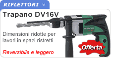 Trapano avvitatore DV16V Hitachi