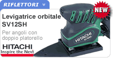 Levigatrice orbitale Hitachi SV12SH