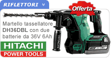 Hitachi tassellatore 36V