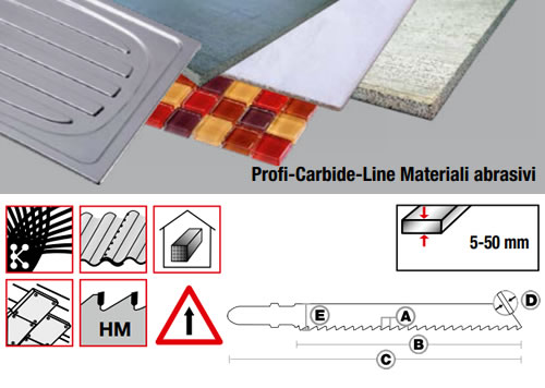 Lama seghetto Profi-Carbide-Line 3125 MPS