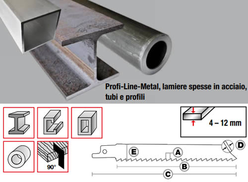 Lama bimetal 4443VP MPS