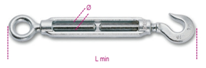 Tenditore occhio e gancio 8006Z Robur