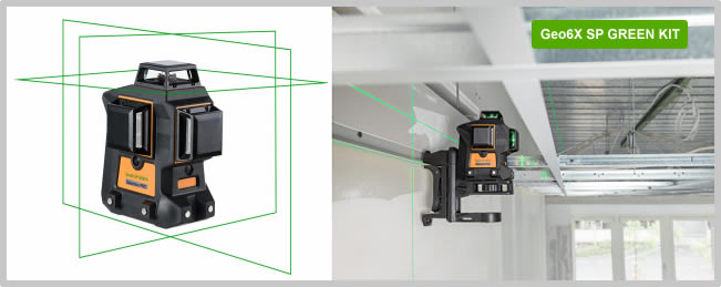 Livella laser verde Geo6X SP Green