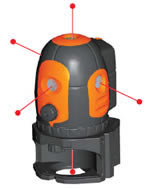 Livello laser Tecnix Livello laser MULTIPOINTER