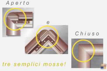 Apertura a scatto in sole 3 mosse