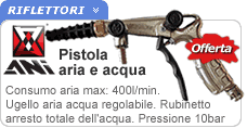 Pistola acqua e aria