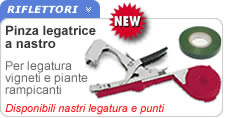 Pinza legatrice manuale per piante